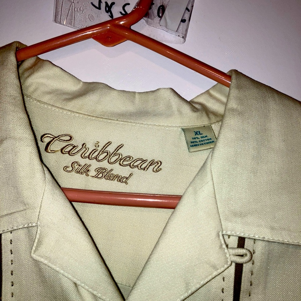 Caribbean silk blend polo